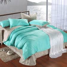 luxury bedding set king size blue green