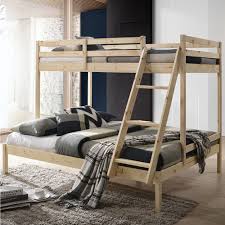 Double Pine Wood Bunk Bed