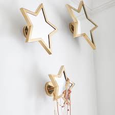 The Emily Meritt Gold Star Wall Hooks Set