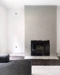 diy a cement look fireplace for less