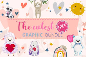 Use these free corner flower svg png for your personal projects or designs. The Cutest Free Graphic Bundle Bundle Creative Fabrica In 2020 Graphic Design Freebies Clip Art Freebies Free Graphics