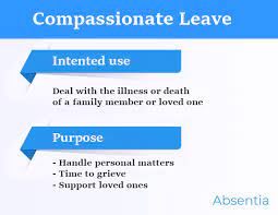 what is compionate leave at work