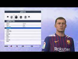 Click on the name of a stat to show the column. Pedri Fc Barcelona Fifa 19 Create Face Youtube