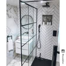 Narrow ensuites, like the one pictured above, work best with all sanitarywear positioned against the same. Ideas For Tiling A Small Bathroom Topps Tiles