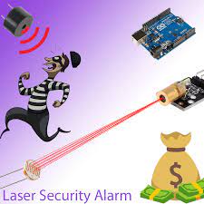 laser security system using arduino