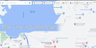 how to change your map view google maps