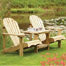 Softwood Adirondack Companion Seat