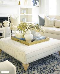 elegant fall living room tour with soft