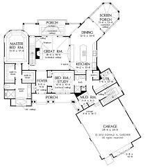 Craftsman Style House Plan 4 Beds 4