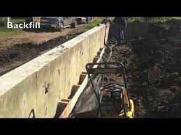 Concrete Retaining Walls To Fence On