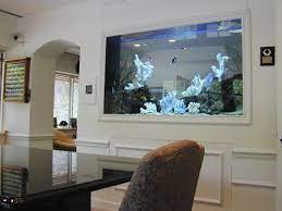 Architecture | Wall aquarium, House interior, Home decor gambar png