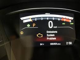 2017 Honda Cr V Emission System Problem Check Engine Light
