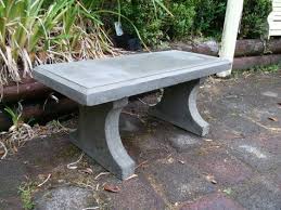diy outdoor seating concrete bench