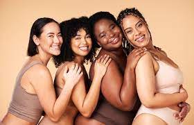 skin care portrait and diversity women