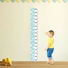 Details About Nordic Children Height Ruler Canvas Hanging Growth Chart Kids Room Wall Decors