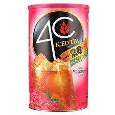 4c iced raspberry tea mix nutrition