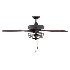 52 Glenpool 5 Blade Caged Ceiling Fan With Pull Chain And Light Kit Included Reviews Joss Main