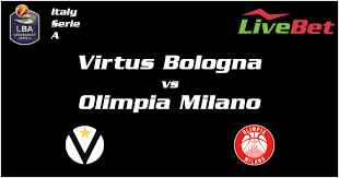 Virtus bologna | game 2. Virtus Bologna Olimpia Milano Livescore Live Bet Basketball Livebet