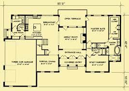 Colonial Manor House Plans For A