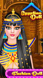 egypt doll fashion salon dress up