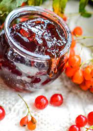 rowan berry jelly with redcurrants
