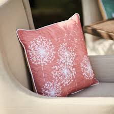 Allen Roth Outdoor Dandelion Cushion