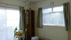 curtains for short gap between window