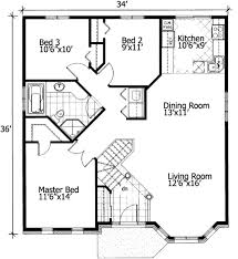 Barrier Free Small House Plan 90209pd