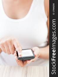 Indian Girl With Mobile Smart Phone - Free Stock Images & Photos - 27688256  | StockFreeImages.com