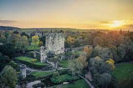 Blarney Castle In Amazing 4k Drone Footage Aerial Photography  gambar png