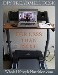 build a treadmill desk for under 20