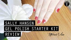 sally hansen gel polish starter kit