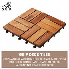 Hardwood Tiles Interlocking Deck Tiles