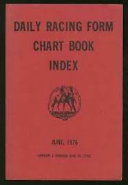 Details About Daily Racing Form Chart Book Index June 1976 January 1 Through June 30 1st Ed