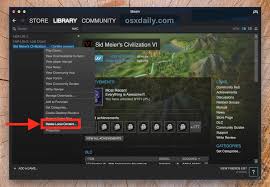 how to uninstall steam games on mac