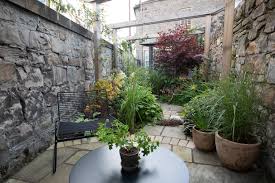 Tiny Edinburgh Courtyard Garden