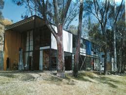 The Eames House  also known as Case Study House No     is a landmark of  mid   th century modern architecture located in the Pacific Palisades  neighborhood     curate this space