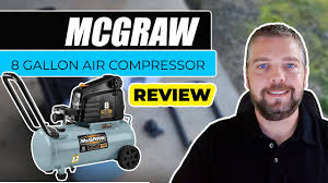 mcgraw 8 gallon air compressor review