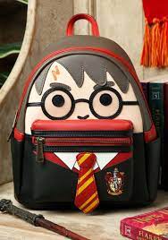harry potter face loungefly mini backpack