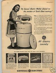 1948 PAPER AD GE General Electric Wringer Washer Permadrive Mechanism Timer  | eBay