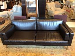 post modern style ikea leather couch ebay