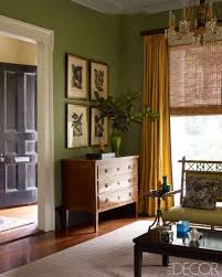 What Color Curtains Go With Olive Green