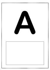 Buchstaben schablone zum ausdrucken din a4. Deutsch Arbeitsmaterialien Alle Buchstaben Abc 4teachers De