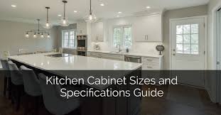 Also to know is, what is the standard size of a kitchen cabinet? Kitchen Cabinet Sizes And Specifications Guide Home Remodeling Contractors Sebring Design Build