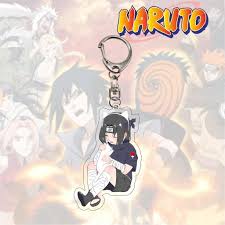 Buy Anime Acrylic Naruto Transparent Keychain Acrylic Naruto Itachi Sasuke  Keychain Pendant Stand at affordable prices — free shipping, real reviews  with photos — Joom