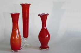 Mid Century Modern Vintage Art Glass
