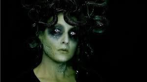 halloween medusa makeup headpiece