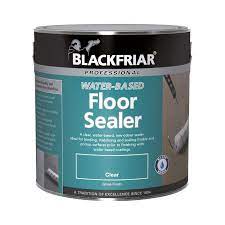water based floor sealer