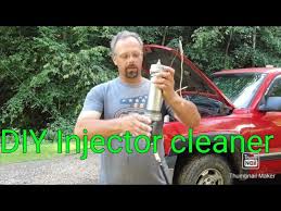 diy fuel injector pressurized cleaner
