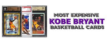 How many times will michael jordan appear on this list? 15 Most Valuable Kobe Bryant Basketball Card List